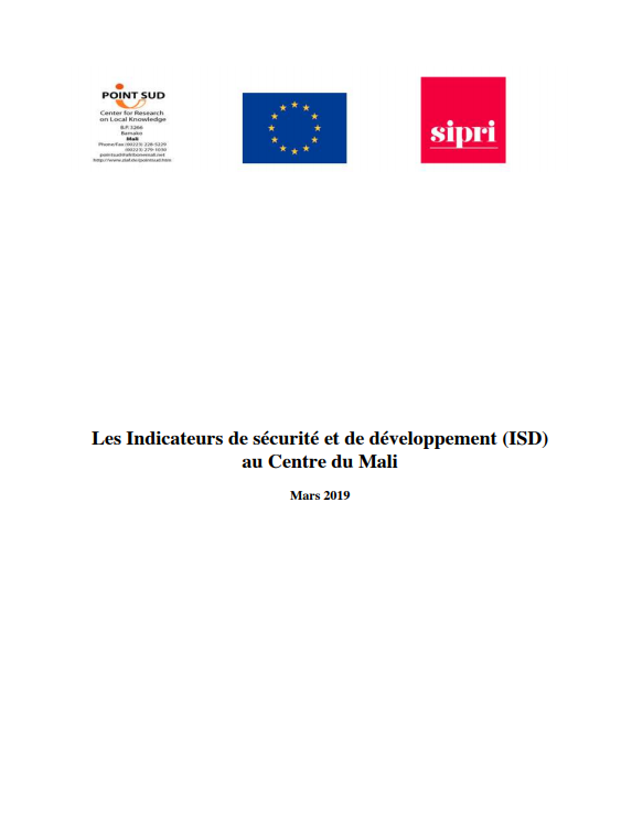 Thumbnail Security and Development Indicators (ISDs) Central Mali