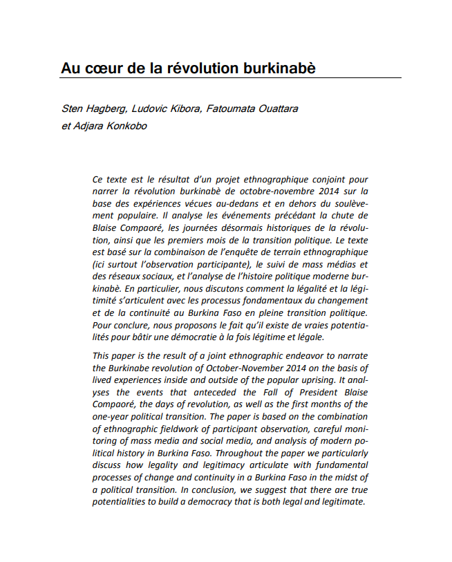 Thumbnail At the heart of the Burkinabe revolution