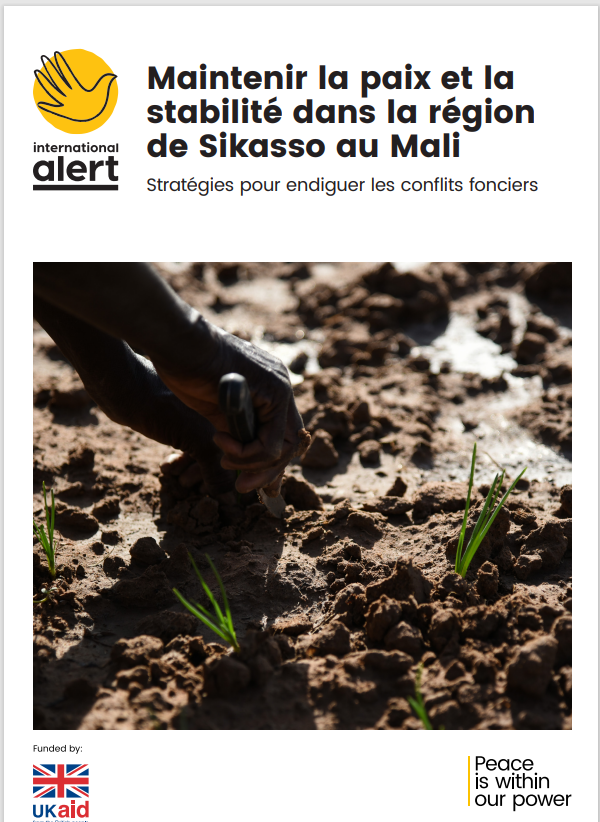 Thumbnail Maintaining peace and stability in Mali’s Sikasso Region Strategies to contain land-related conflicts