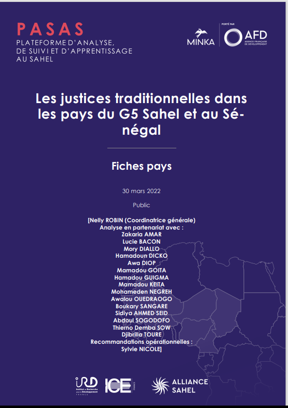 Thumbnail Traditional justice in the G5 Sahel countries and in Senegal: country sheets