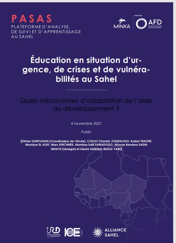 Thumbnail Education en situation d'urgence, de crises et vulnerabilites au Sahel.pdf