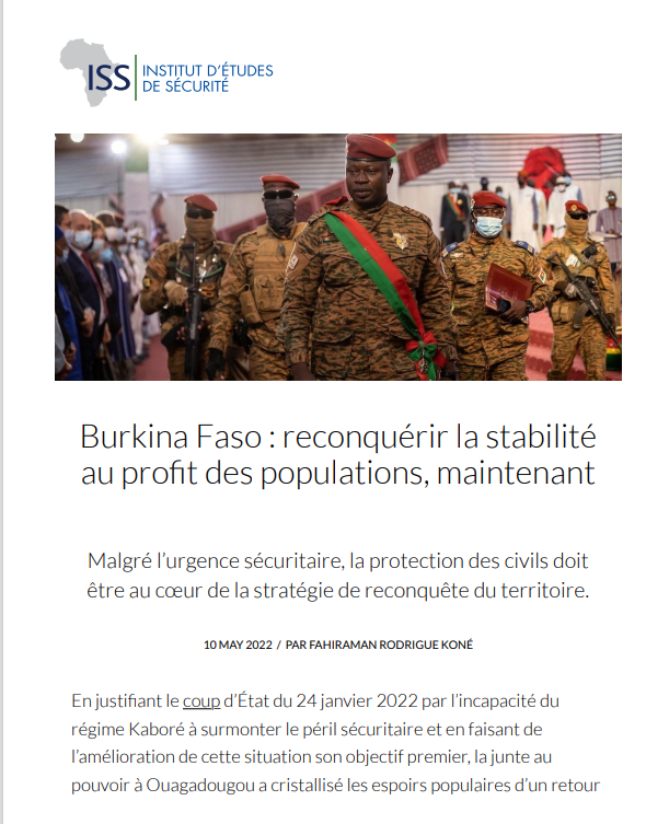 Thumbnail Burkina Faso: Regaining Stability for People, Now