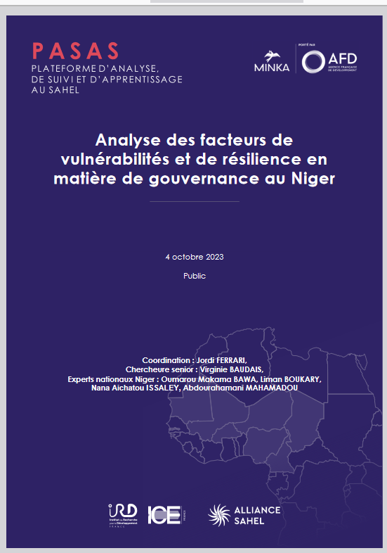 Thumbnail Analysis of  governance vulnerabilities and resilience in Niger