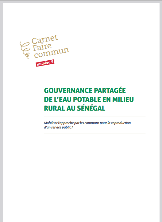 Thumbnail Shared governance of drinking water in rural Senegal