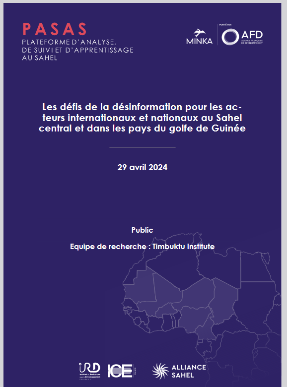 Thumbnail The challenges of disinformation for international and national players in the Sahel and Gulf of Guinea countries