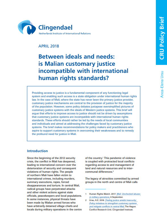 Thumbnail Is Malian customary justice  incompatible with international  human rights standards?