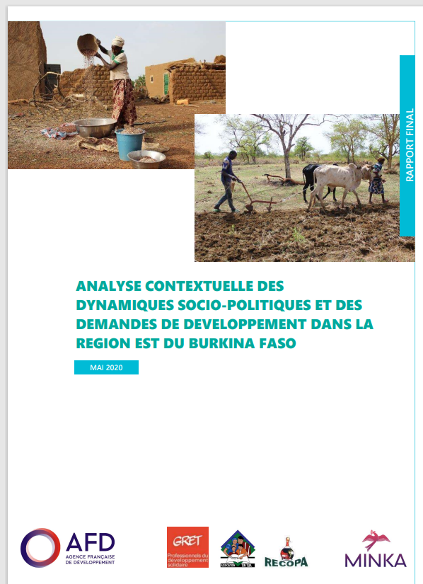 Miniature Analyse contextuelle des dynamiques socio-politiques et des demandes de développement dans la région Est du Burkina Faso.