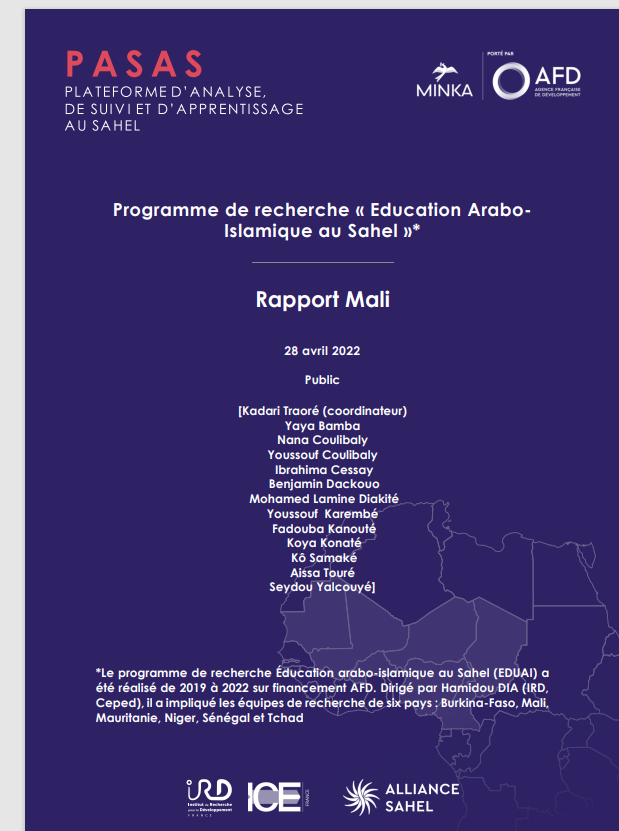 Miniature Rapport Mali sur l’Éducation arabo-islamique au Sahel