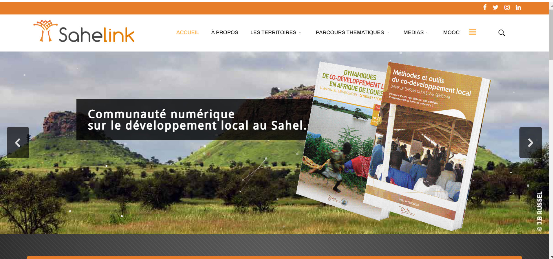 Miniature Sahelink : Une communauté numérique des acteurs du développement local au Sahel