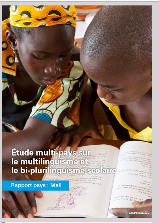 Miniature Étude multi-pays sur le multilinguisme et le bi-plurilinguisme scolaire : rapport Mali