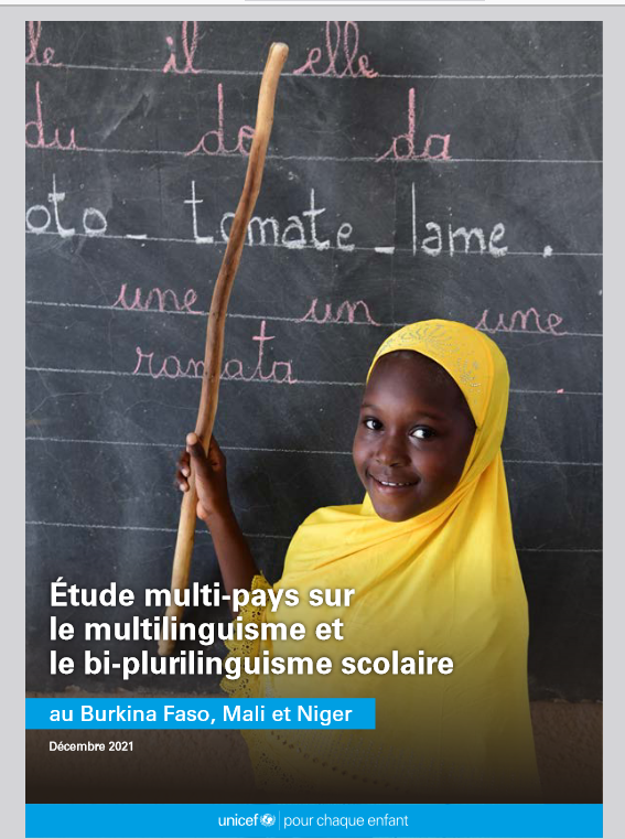 Miniature Étude multi-pays sur le multilinguisme et le bi-plurilinguisme scolaire au Burkina Faso, Mali et Niger