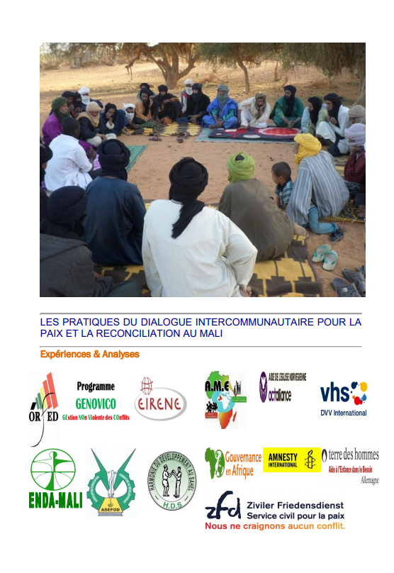 Miniature Les pratiques du dialogue intercommunautaire pour la paix et la réconciliation au Mali