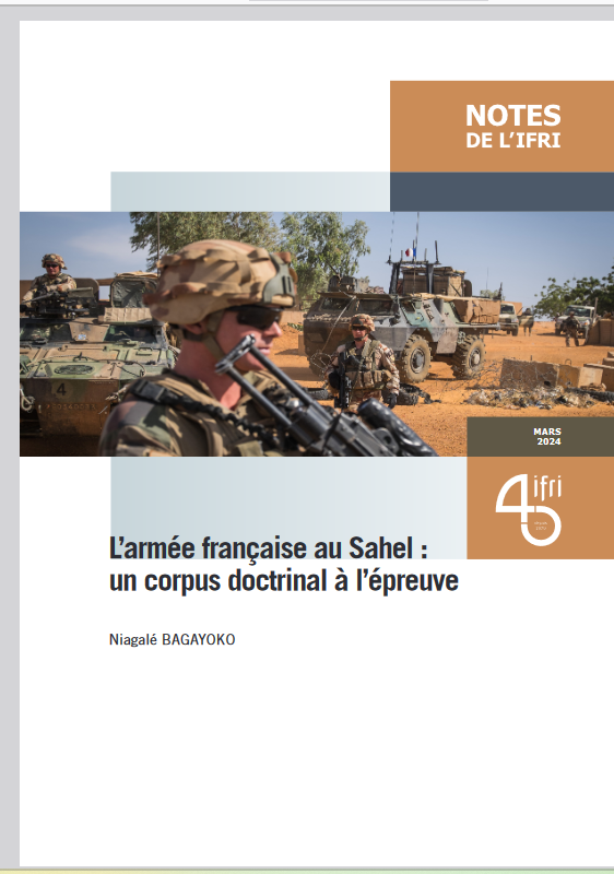 Miniature L’armée française au Sahel : un corpus doctrinal à l’épreuve