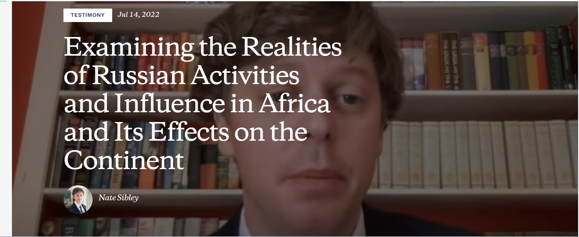 Miniature Examining the Realities of Russian Activities and Influence in Africa and Its Effects on the Continent