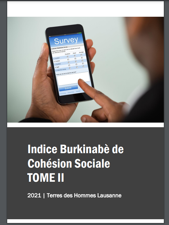 Miniature Indice Burkinabè de Cohésion Sociale